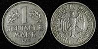 Germany 1 Mark Germany-Federal Republic 1950 J BETTER DATE 1st TYPE KM# 110 (27 973) -