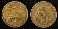 Mexico 20 Centavos Mexico ESTADOS UNIDOS MEXICANOS Bronze 1946 Mo KM# 439 (28 121) -