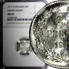 Finland 25 Pennia Finland Nicholas II 1917 S NGC MS65 Grand Duchy KM# 6.2 (1) -