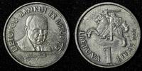 Lithuania 1 Litas Lithuania 1997 1 Year Type Mint-200,000 75th Anniversary KM# 109 (1) -