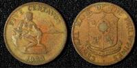 Philippines 5 Centavos Philippines Brass 1963 KM# 187 (28 110) -
