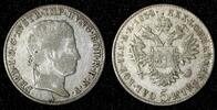 Austria 5 Kreuzer Austria Ferdinand I Silver 1838 A Vienna Mint KM# 2196 (28 125) -