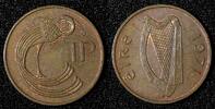 Ireland 1 Penny Ireland Republic Bronze 1971 KM# 20 (28 032) -