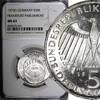 Germany 5 Mark GERMANY Silver 1973 G Frankfurt National Assembly NGC MS63 KM#137 (031) -