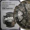 Austria 500 Schilling Austria Silver PROOF 1980 NGC PF68 CAMEO TOP GRADED KM# 2948 (26) -