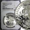 25 Pesos 1968 Mexico MEXICO Silver 1968 Mo    NGC MS67 Olympic Games Even Rings KM# 479.1 (8) NGC MS67