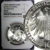 Germany 10 Mark Germany - Federal Republic Silver 1972 G NGC MS66 TOP GRADED KM# 132(6) -