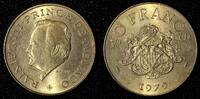 Monaco 10 Francs MONACO Rainier III 1979 Paris Mint .Mintage-190.500 KM# 154 (28 080) -