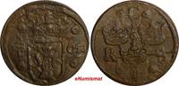 Sweden Christina (1632-1654) Copper 1634 1/4 Ore 29.45mm KM# 152.2 (14 212) Uncertified