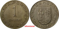 Mozambique 1 Escudo 1936 Mozambique Copper-Nickel 1936  aXF Condition KE... 34,36 EUR  + 12,88 EUR frais d'envoi