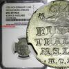 Germany 1/24 Thaler Germany MECKLENBURG-STRELITZ Silver 1755 HCB NGC UNC KM# A64 (024) -