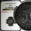 Germany 50 Pfennig Germany-Empire Wilhelm I Silver 1876 A NGC MS62 Nice Toned KM# 6(057) -
