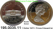 Canada Kanada 1 Dollar *77 KM82 Prince Edward Islands . 195.0035.11 -