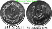 Libyen 10 Dirhams *14 KM14 Falke / Wert . 468.0123.11 -