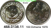 Libyen 100 Dirhams *23 KM23 Reiter/Wert . 468.0138.11 -