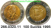 Ecuador 100 Sucres *91 KM96 Antonio Jose de Sucre . 266.0320.11 -