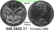 Neuseeland 10 Cents *35 KM41 geprägt in Ottawa . 546.0402.11 -