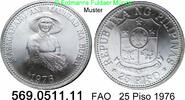 Philippinen 25 Piso *53 KM214 FAO . 569.0511.11 -
