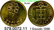Portugal 1 Escudo *91 KM631 . 579.0072.11 -