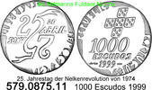 Portugal 1000 Escudos *228 Nelkenrovolution . 579.0875.11 -