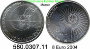 Portugal 8 Euro EU-Erweiterung, mit Europastern . 580.0307.11 -