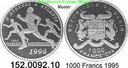 Benin (Dahomey) 1000 Francs *25 KM12 Oly´96 Marathon . 152.0092.10 -