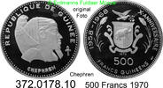 Guinea Republik Conakry 500 Francs *25 KM23 Chephren Pharaonenserie . 372.0178.10 -