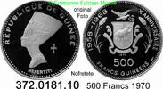 Guinea Republik Conakry 500 Francs *28 KM25 Nofretete Pharaonenserie . 372.0181.10 -