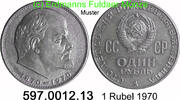 Russland Russia 1 Rubel *90 KMY141 Lenin . 597.0012.13 -