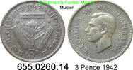 South Africa Südafrika 3 Pence *38 KM26 . 655.0260.14 -