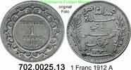 Tunesien 1 Franc *152 KM238 . 702.0025.13 -