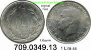Türkei 1 Lira *409b KM889a.2 -- 7 Gramm . 709.0349.13 -