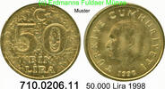 Türkei 50 Bin Lira 50000 Lira *561 KM1056 . 710.0206.11 -