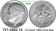 USA 10 Cents = 1 Dime *197 KM195 Roosevelt Dime . 721.0482.13 -