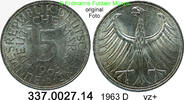 Germany Bundesrepublik BRD 5 DM J.387 Kursmünze . 337.0027.14 -