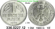 Germany Deutschland 1 DM J. 385 . 336.0227.12 -