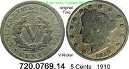 USA 5 Cents *119 KM112 V-Nickel . 720.0769.14 -