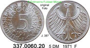 Deutschland BRD 5 DM Kursmünze J.387 . 337.0060.20 -