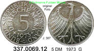 Germany BRD 5 DM . 337.0069.12 -