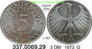 Germany BRD 5 DM J.387 . 337.0069.29 -