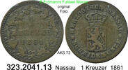 Nassau 1 Kreuzer AKS 73 . 323.2041.13 -
