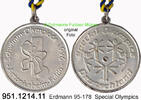 Fulda Hessen Medaille Erdmann 95-178 . Special Olympics Deutschland . 951.1214.11 -