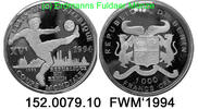 Benin(Dahomey) 1000 Francs *15 KM5 FWM´94 Fallrückzieher . 152.0079.10 -
