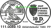 Andorra 10 Diner *55 Abfahrtsläufer Oly´92 . 111.0089.10 -