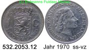 Netherlands Niederlande 1 Gulden *70 KM184a . 532.2053.12 -