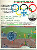 Portugal 250 Escudos *110a KM643a . Oly´88 Seoul . 579.0678.11 -