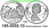 Canada Kanada 1 Dollar *160 KM168 Mackenzie-River 195.0055.10 -