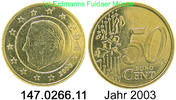 Belgien 50 Cent 50 Cent . 147.0266.11 -