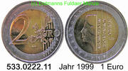 Niederlande 2 Euro 2 Euro . 533.0222.11 -