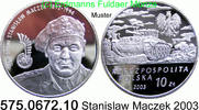 Poland 10 Zloty *470 KMY468 Stanislaw Maczek . 575.0672.10 -